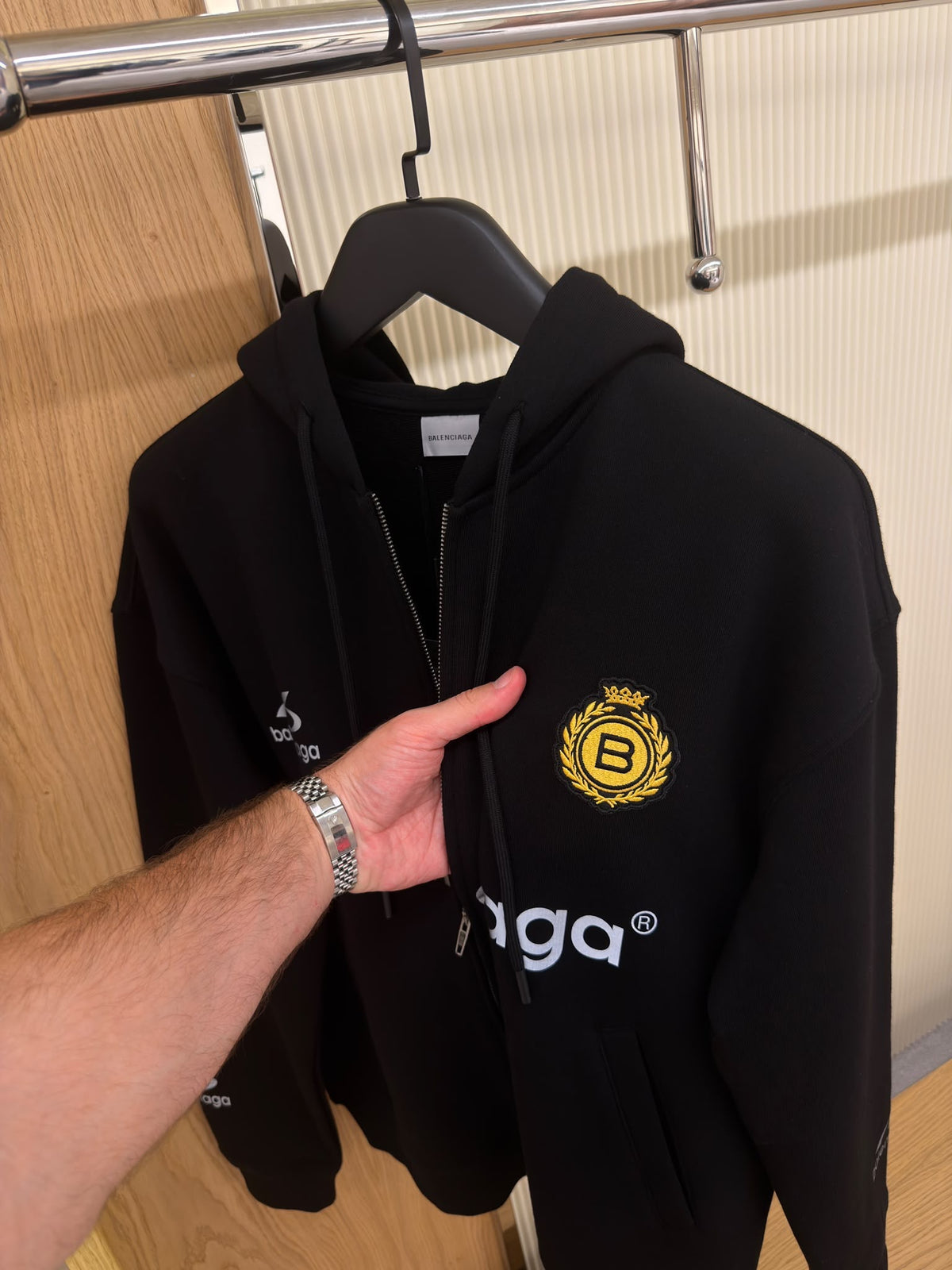 Balenciaga zipped up Hoodie