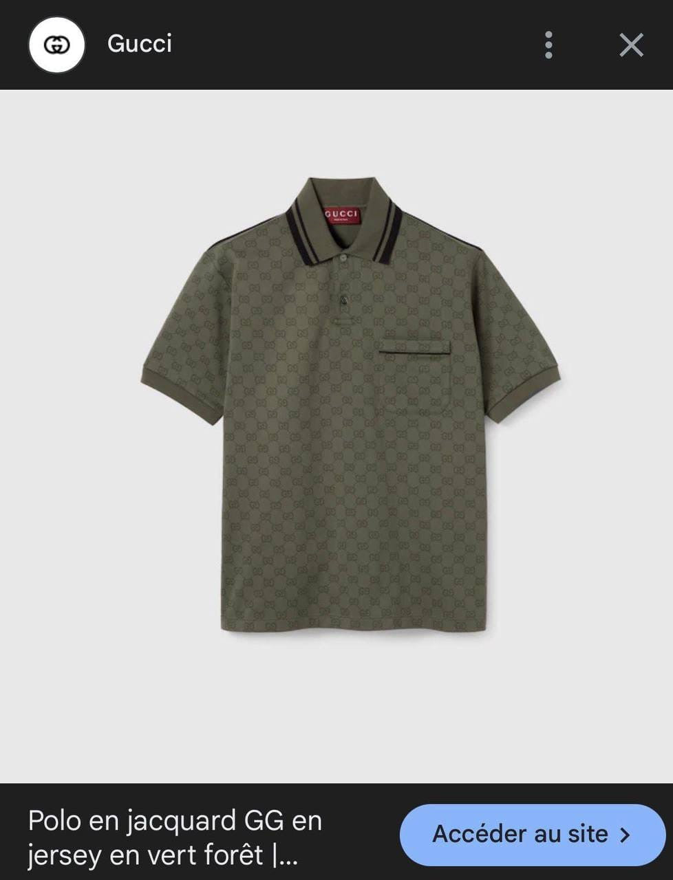 Gucci Logo Printed T shirt