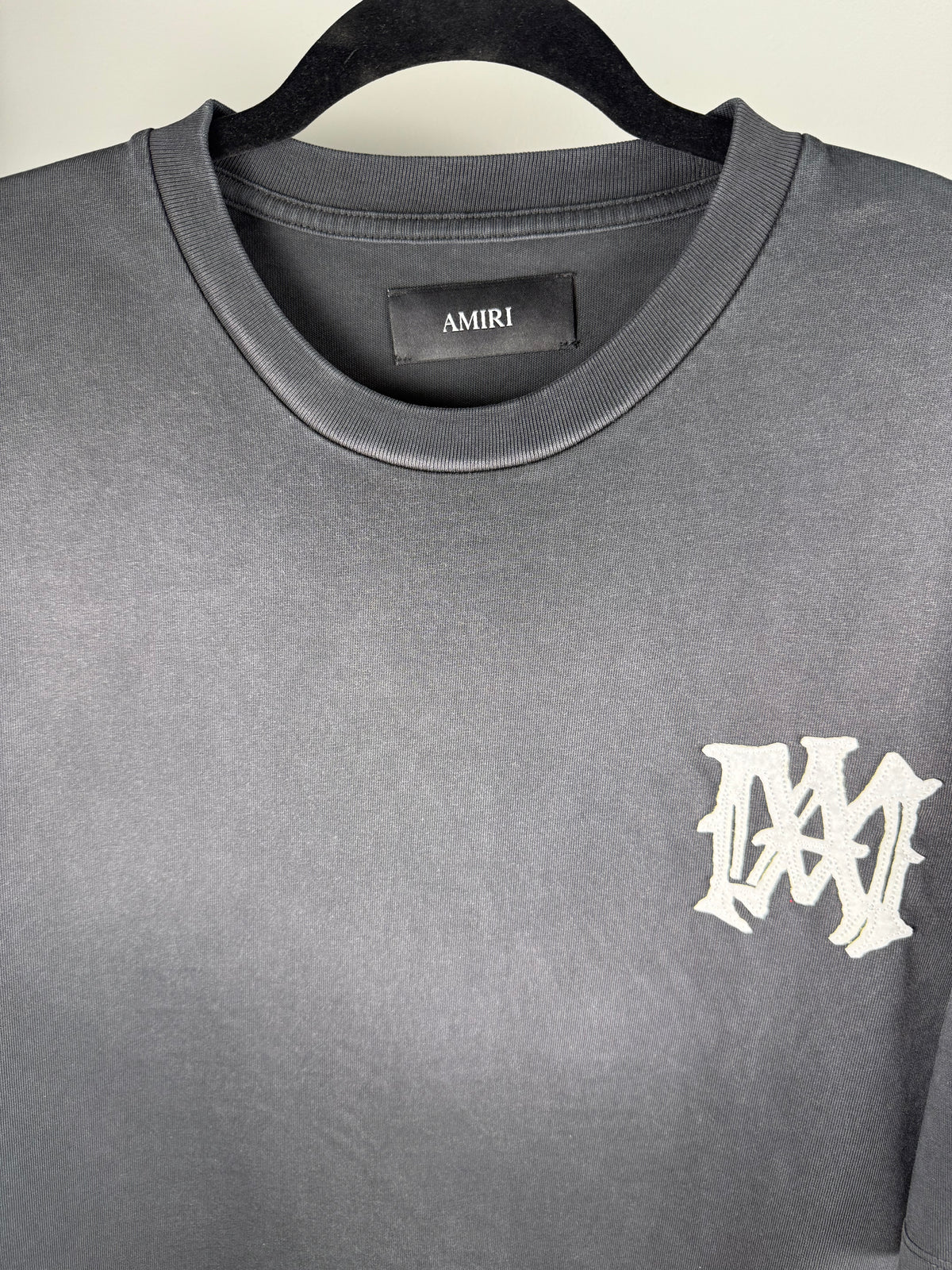Mike Amiri Logo Embroidered T shirt