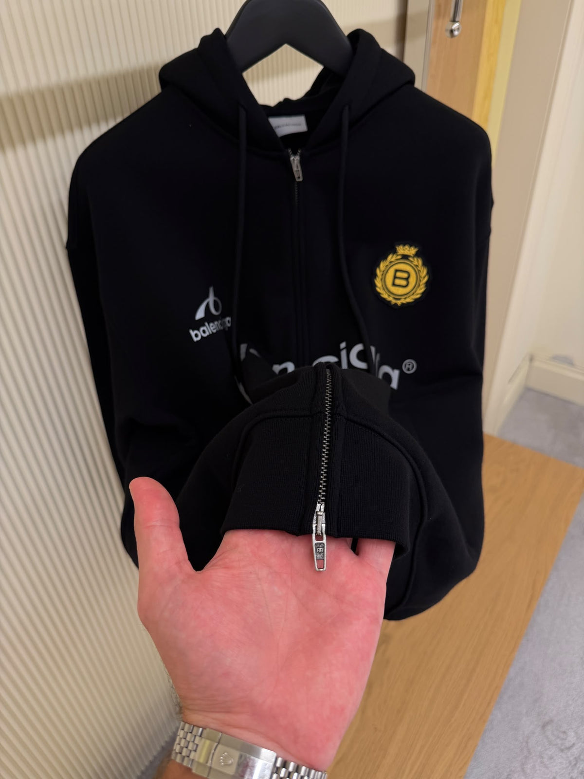 Balenciaga zipped up Hoodie