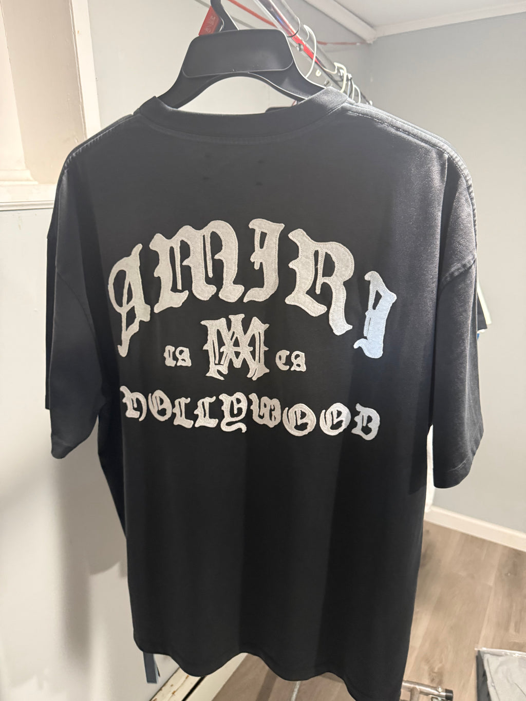 Mike Amiri Logo Embroidered T shirt