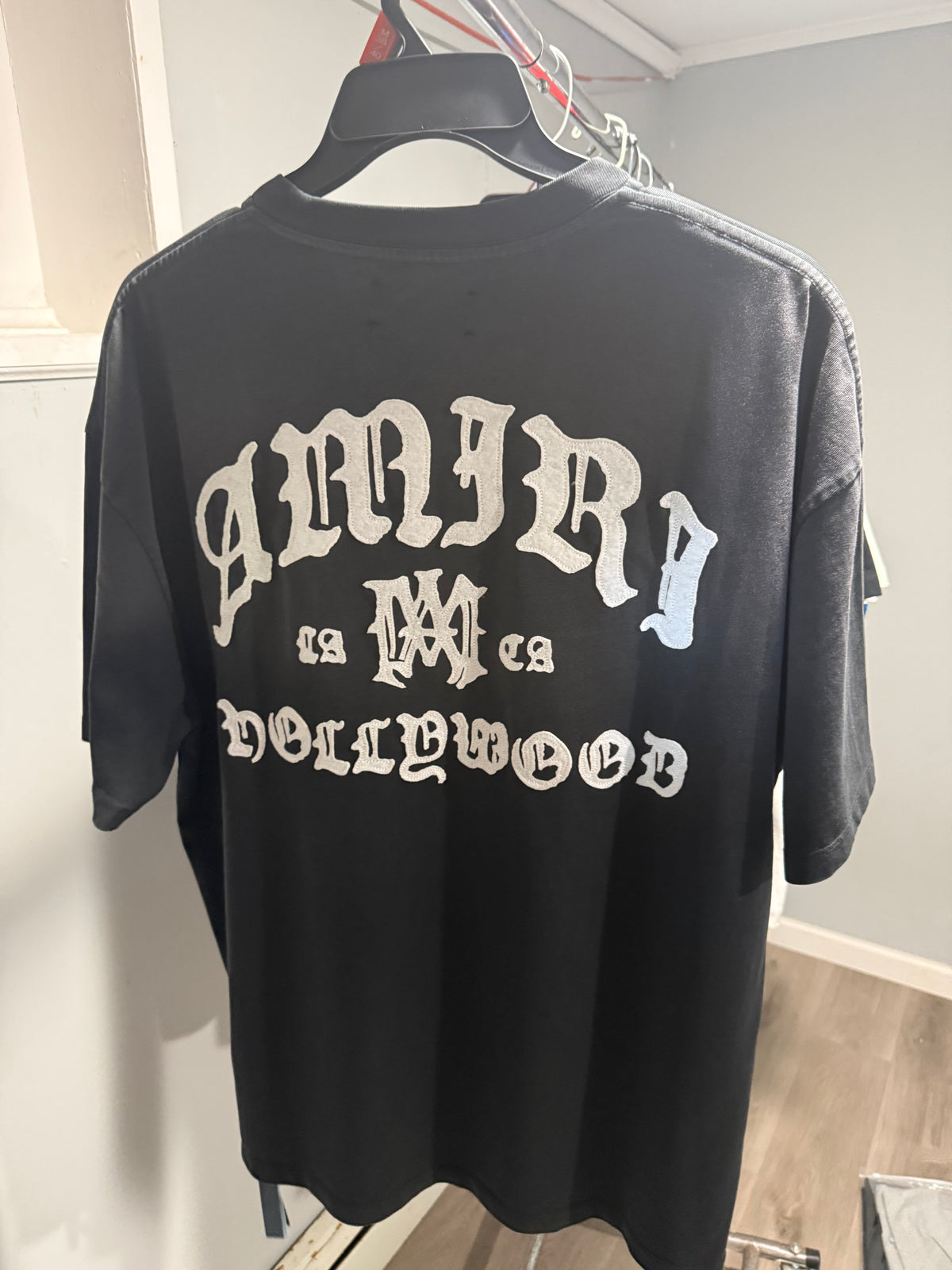 Mike Amiri Logo Embroidered T shirt