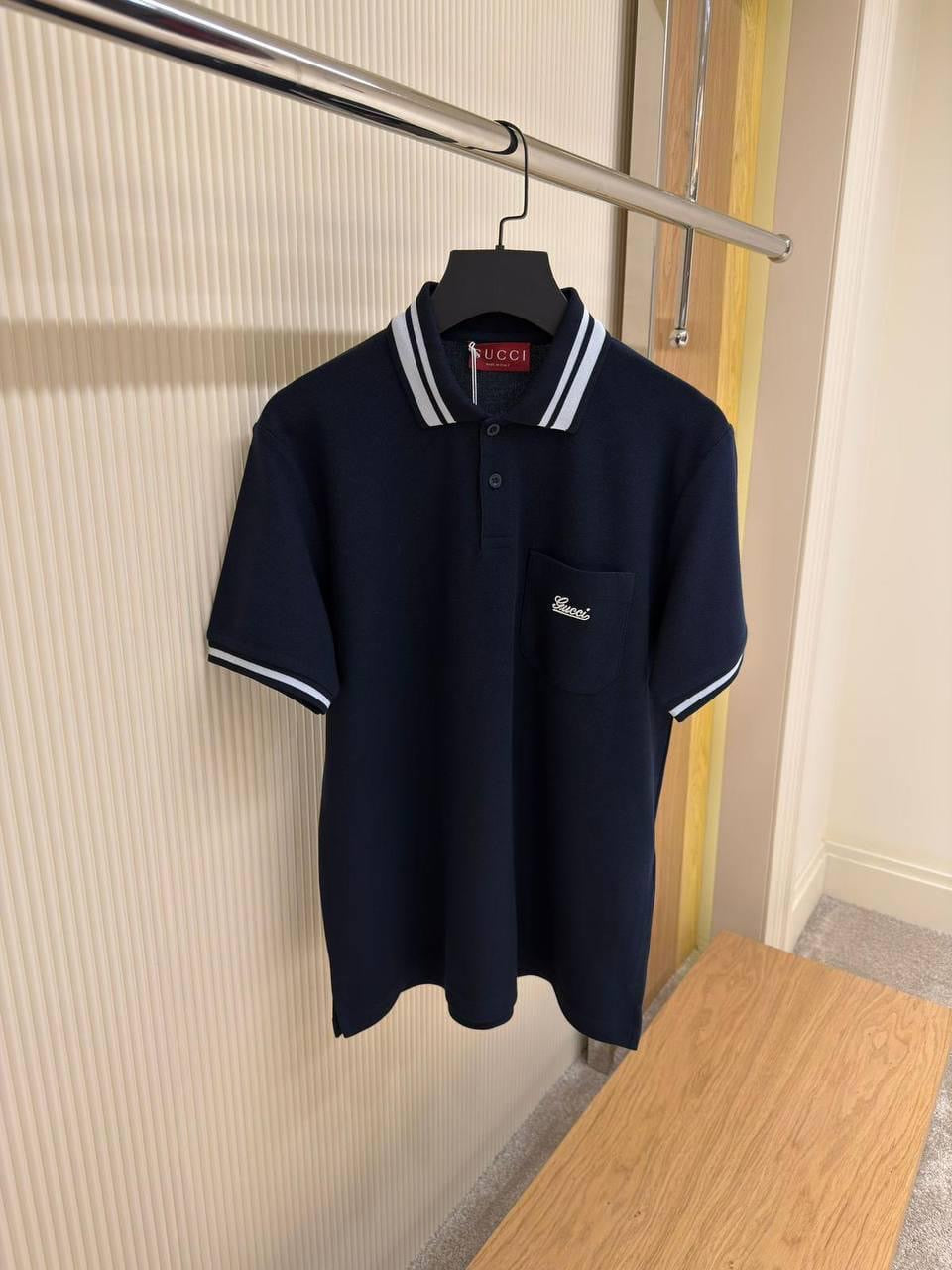 Gucci Polo T shirt Navyblue