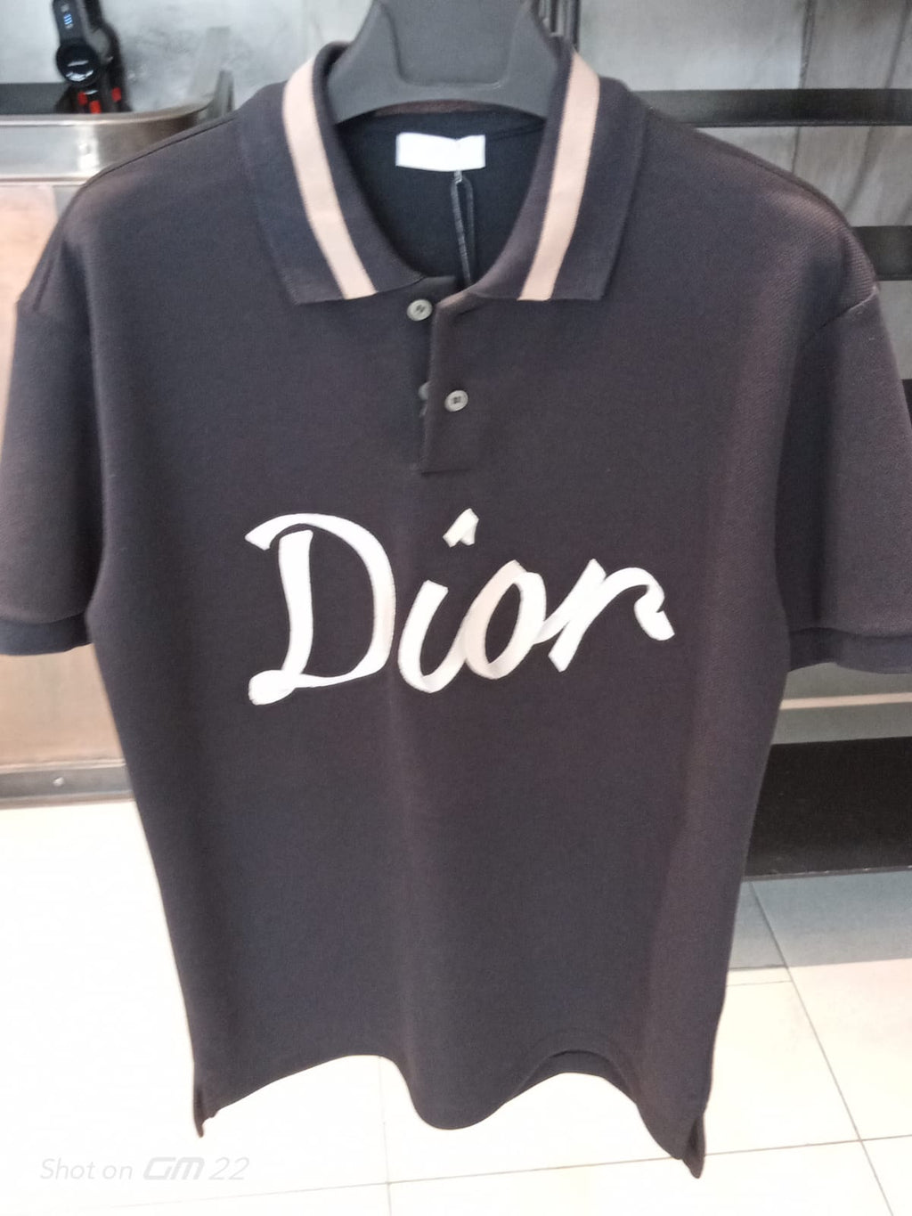 Dior embroidery T shirt